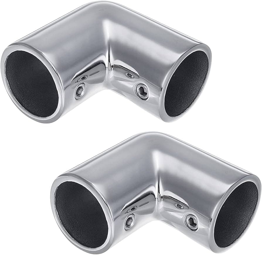 An Elbow stainless steel handrail in Nairobi Kenya {90-degrees 2″}