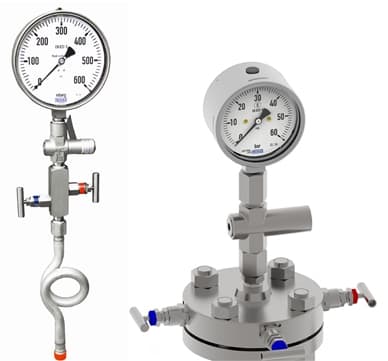 Industrial Pressure Regulator with Gauge