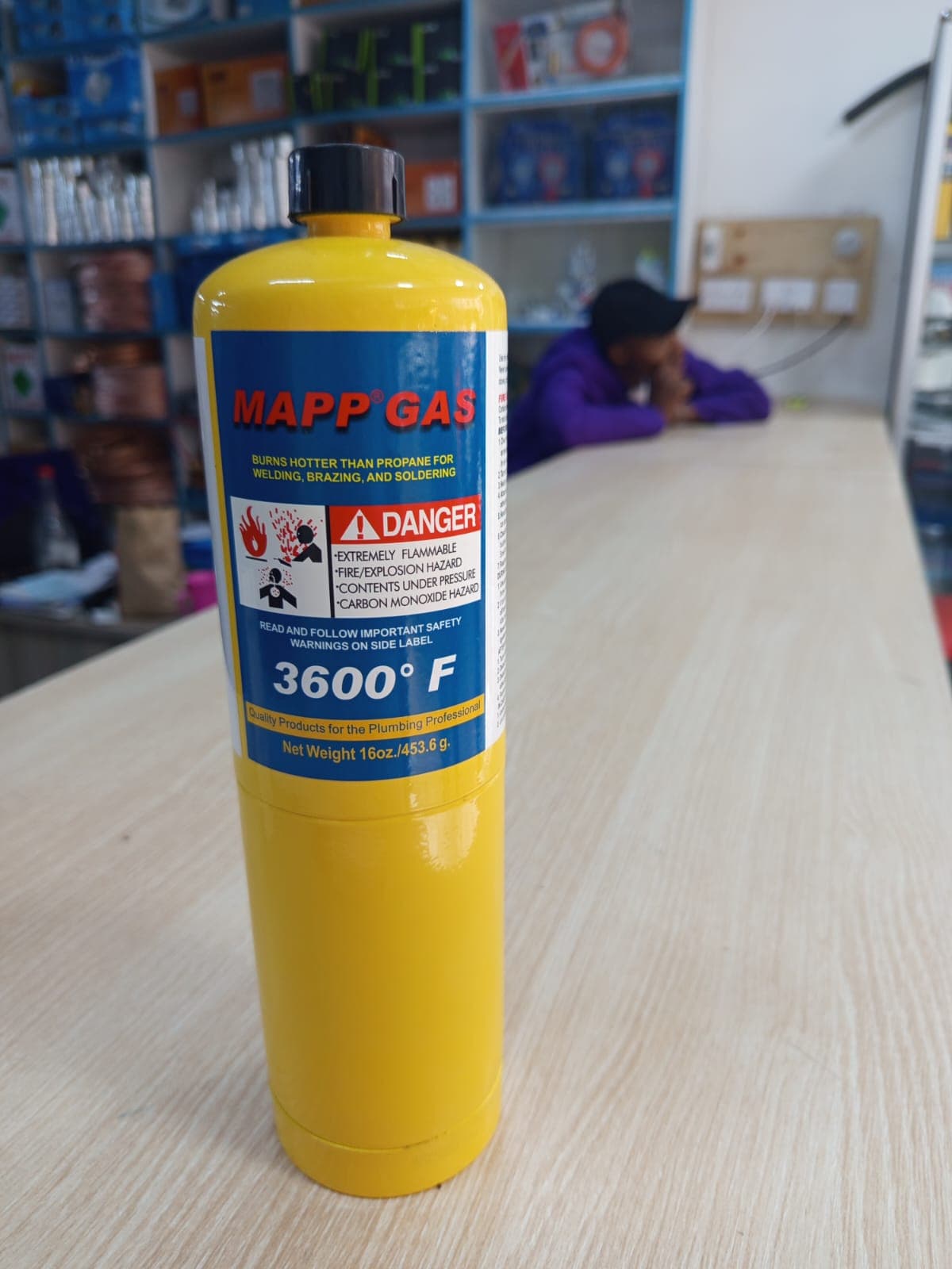Mapp Brazing Gas