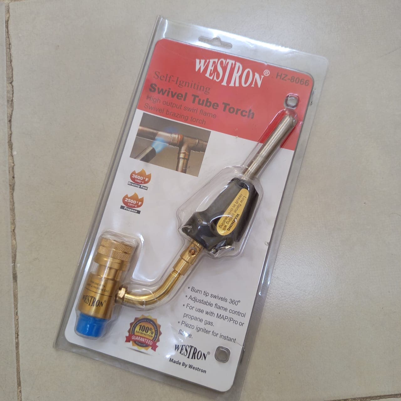 Brazing Torch for MAPP Gas