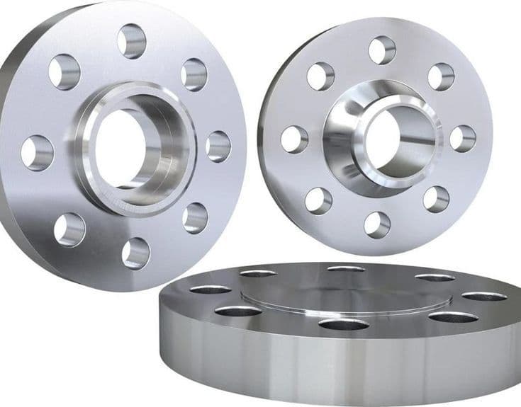MS Threaded Flanges 3″