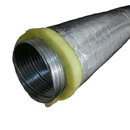 Insulated Flexible Duct 4″ (100mm)x 7.5m